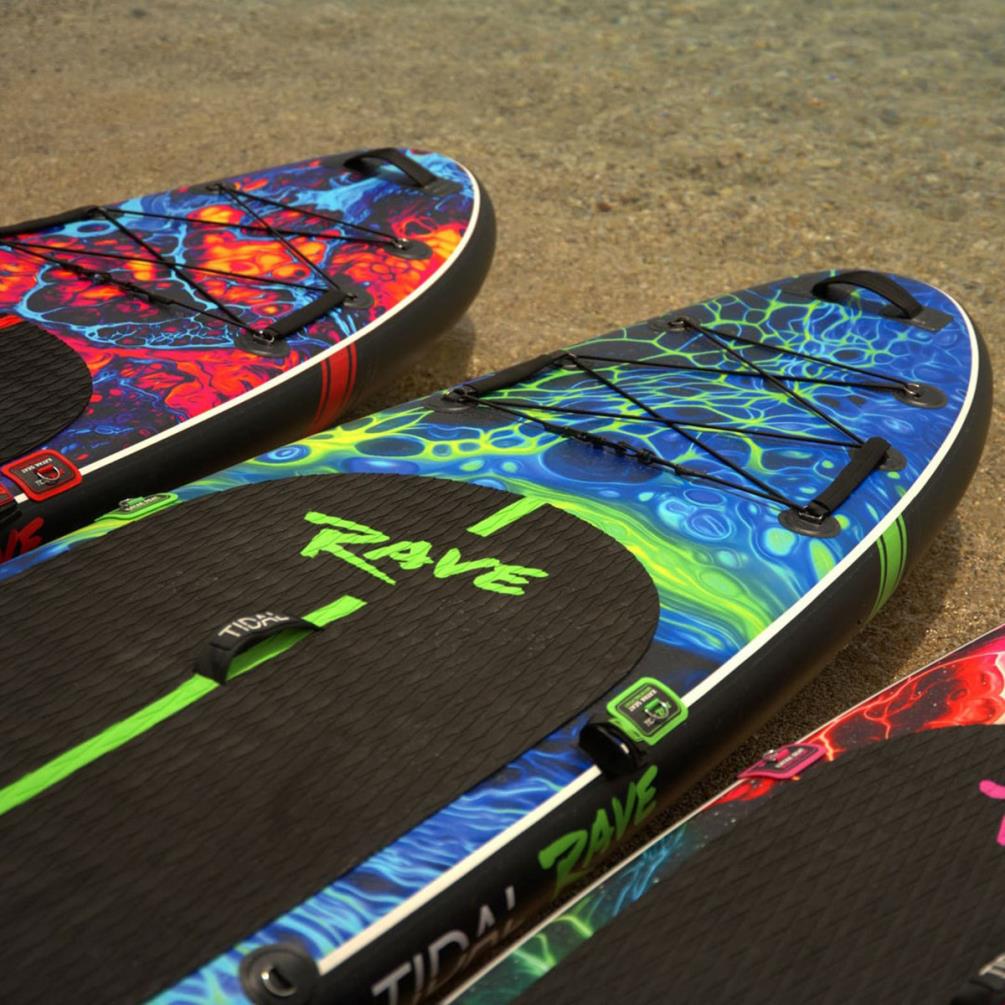 Tidal Rave ACRYLIC Inflatable Paddle Board 10’ 6